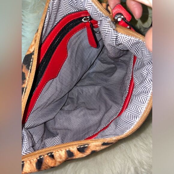 Guano Tong Leopard Pouch Makeup Bag - Picture 3 of 5